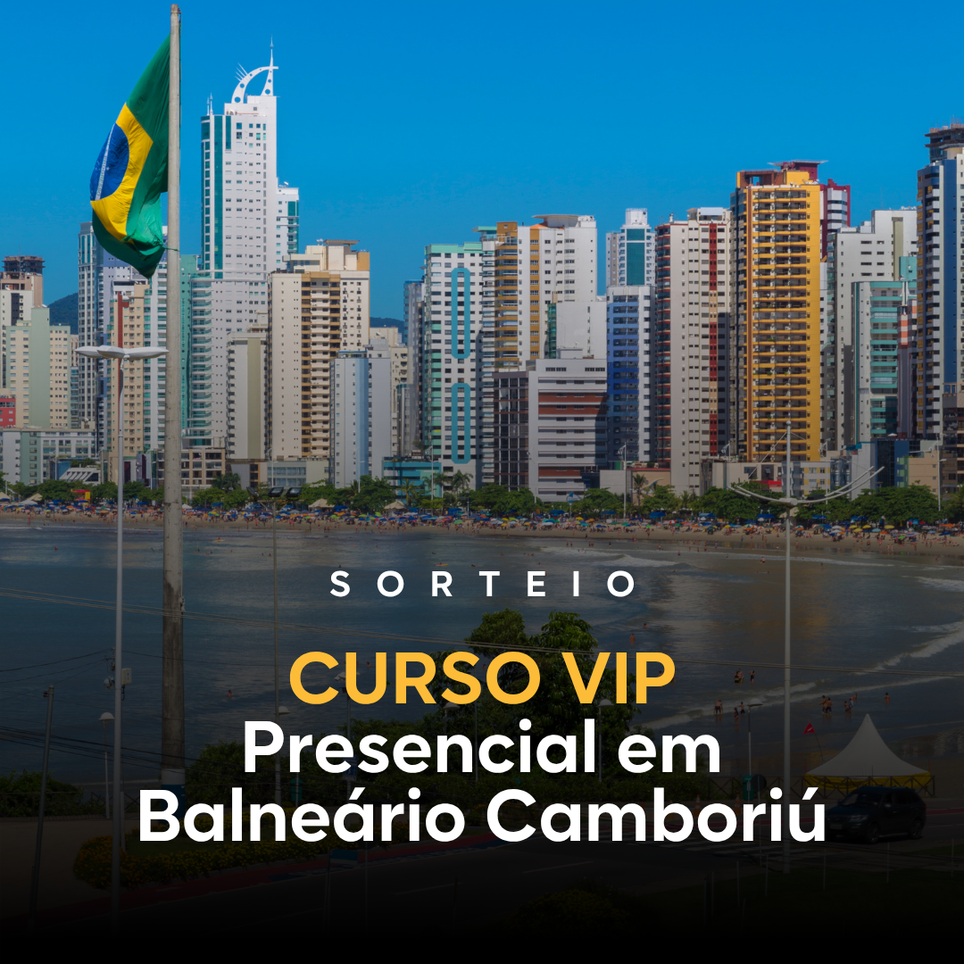 Sorteio Curso VIP Presencial